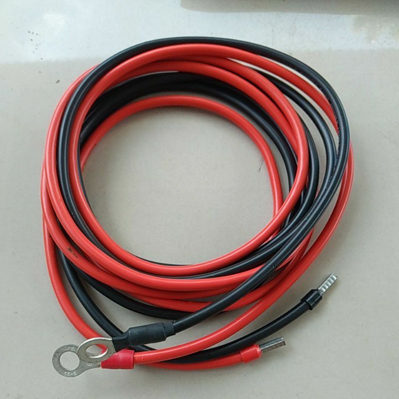 kabel Aki panel surya 2x6mm 2meter