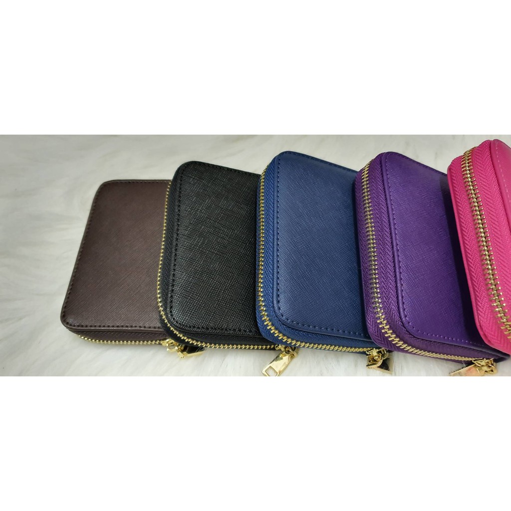 dompet kartu fashion card holder wallet PU leather libra