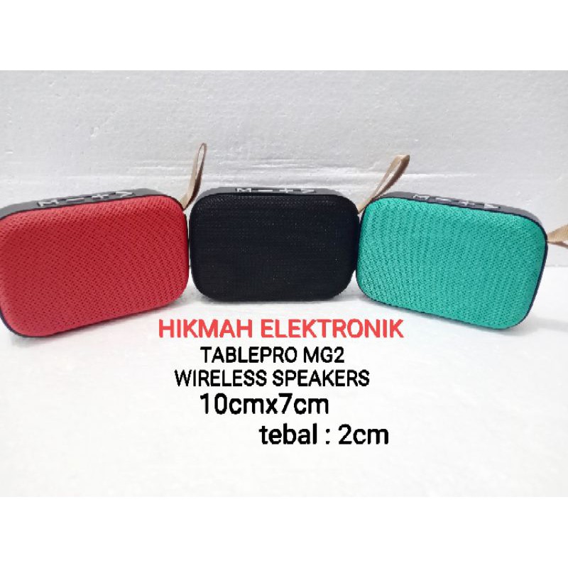 TABLEPTO MG2 WIRELESS SPEAKERS/SPEAKER AKTIF