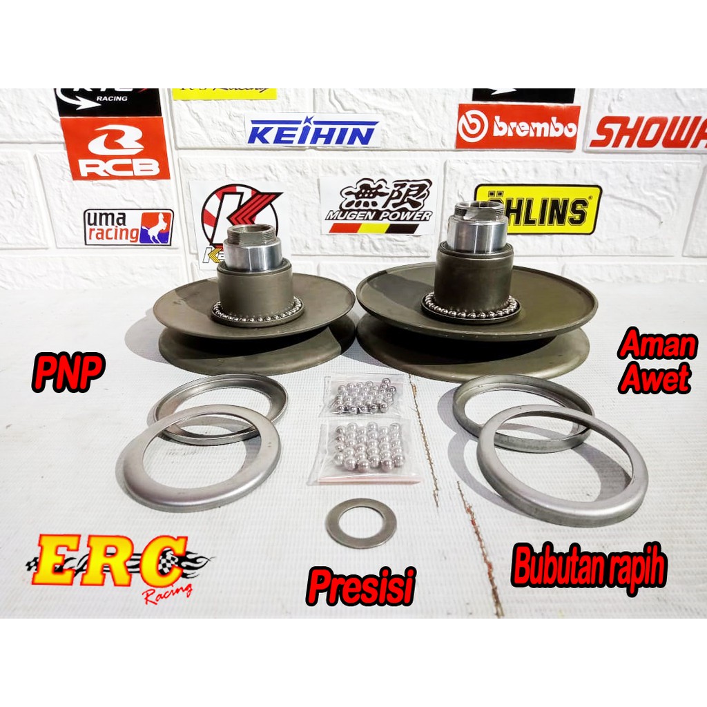 BEARING SEATER PELOR DUDUKAN PER CVT GRATIS RING PULLY RUMAH ROLLER