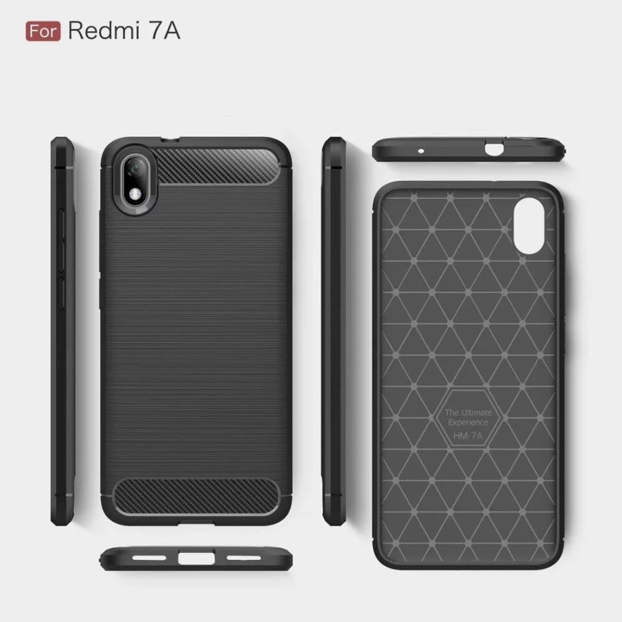 CASE SLIM FIT CARBON IPAKY XIAOMI REDMI 7A SOFTCASE - FA