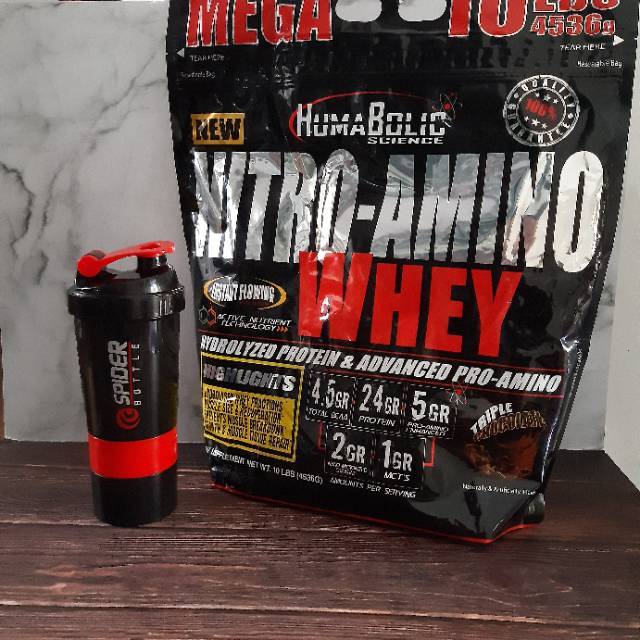 Humabolic Nitro Amino Whey 10 Lbs Whey Protein Non Isolate