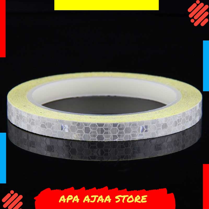 Best Seller ! DUUTI Reflective Tape Adhesive Stiker Sepeda MTB Bike 800x1CM - MT800