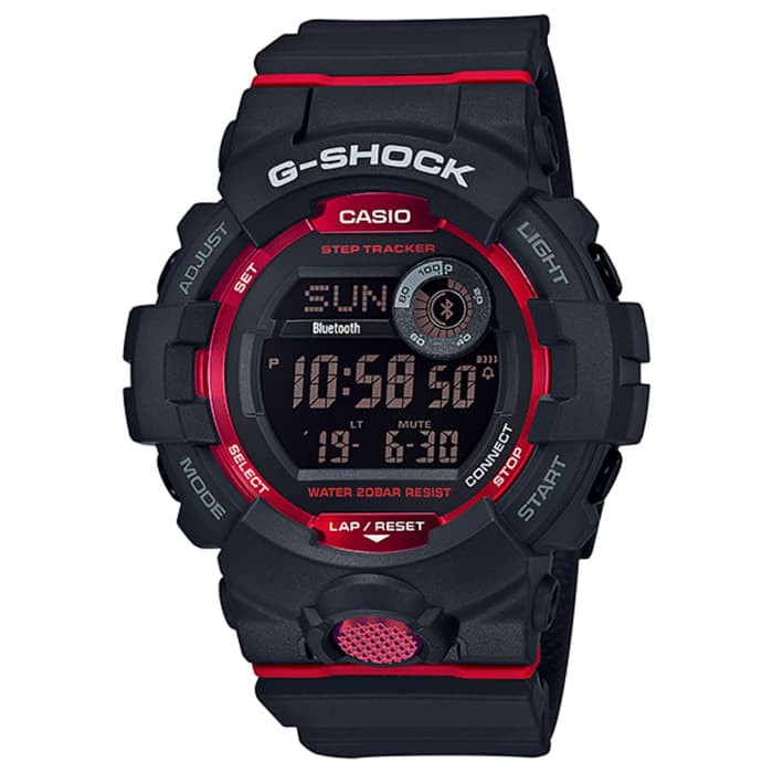 Casio G-Shock GBD-800-1DR / GShock BLUETOOTH GBD800-1DR Original GARANSI