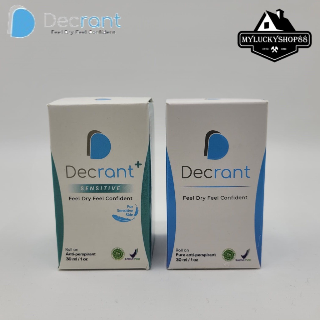 Decrant Deodorant Anti Perspirant 30ml Roll On Deodoran 30 ml