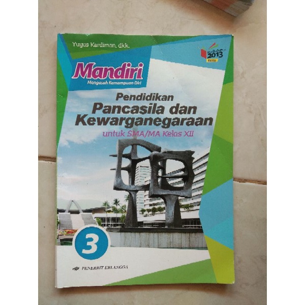 buku mandiri PPKN kelas 12