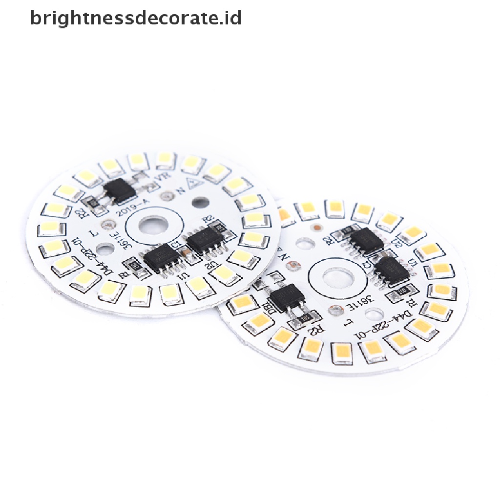 (Birth) Plat Modul Lampu Bohlam Led Smd Bentuk Bulat