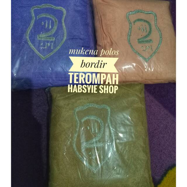 Mukena hadramaut terompah