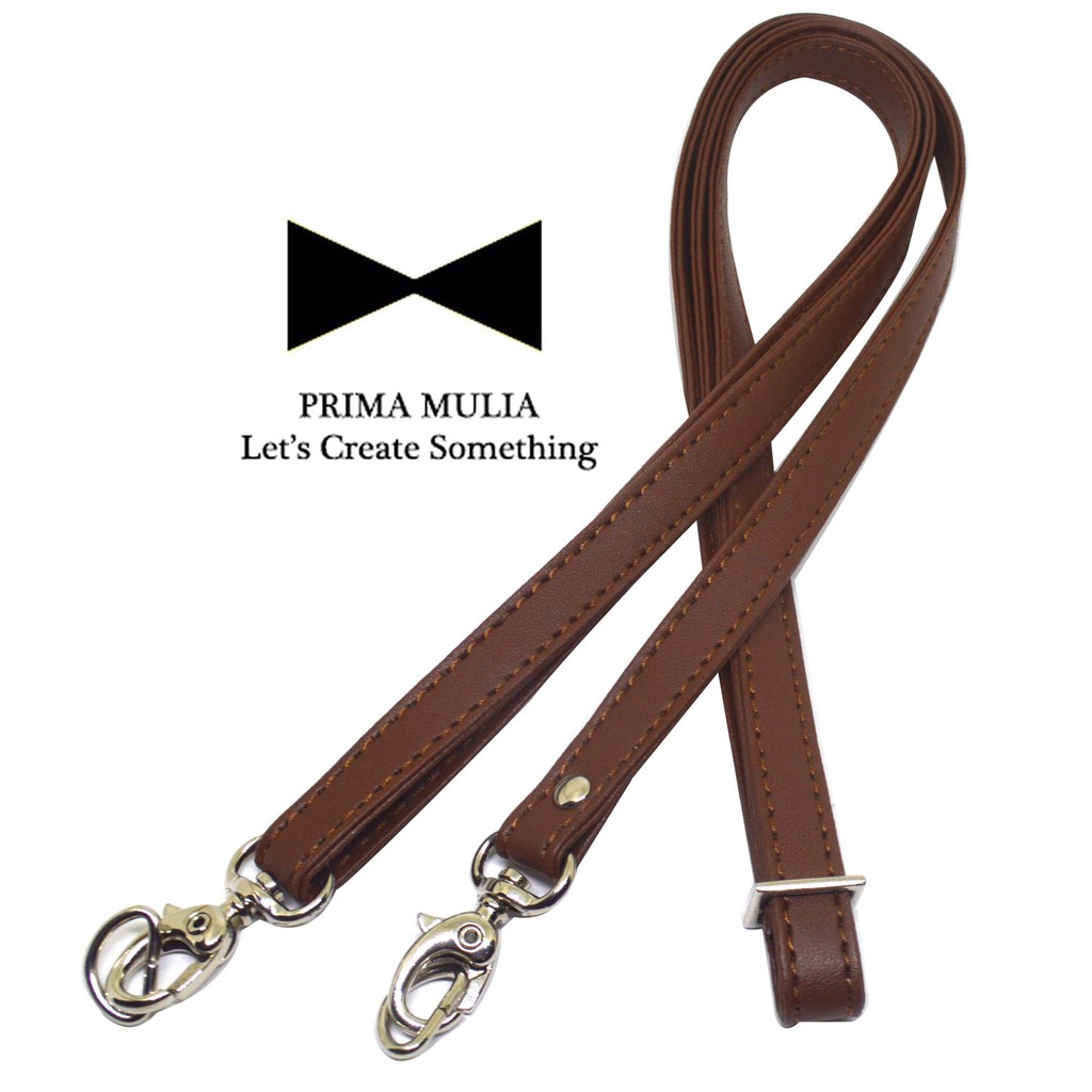 TALI STRAP TAS LEBAR 1.2 CM COKLAT STRAP TAS 12 COKLAT