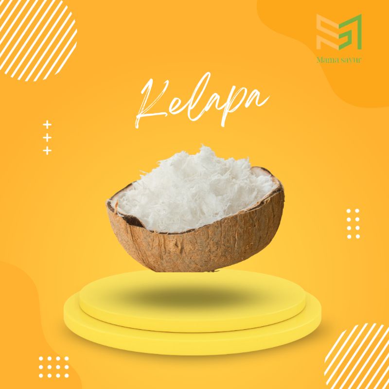 

Kelapa parut segar per buah