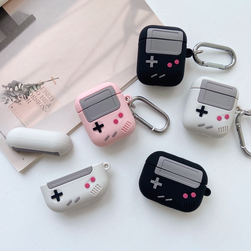 Case Charging Box Headphone Wireless Bluetooth Bentuk Konsol Game Untuk AirPods 1 / 2 / 3