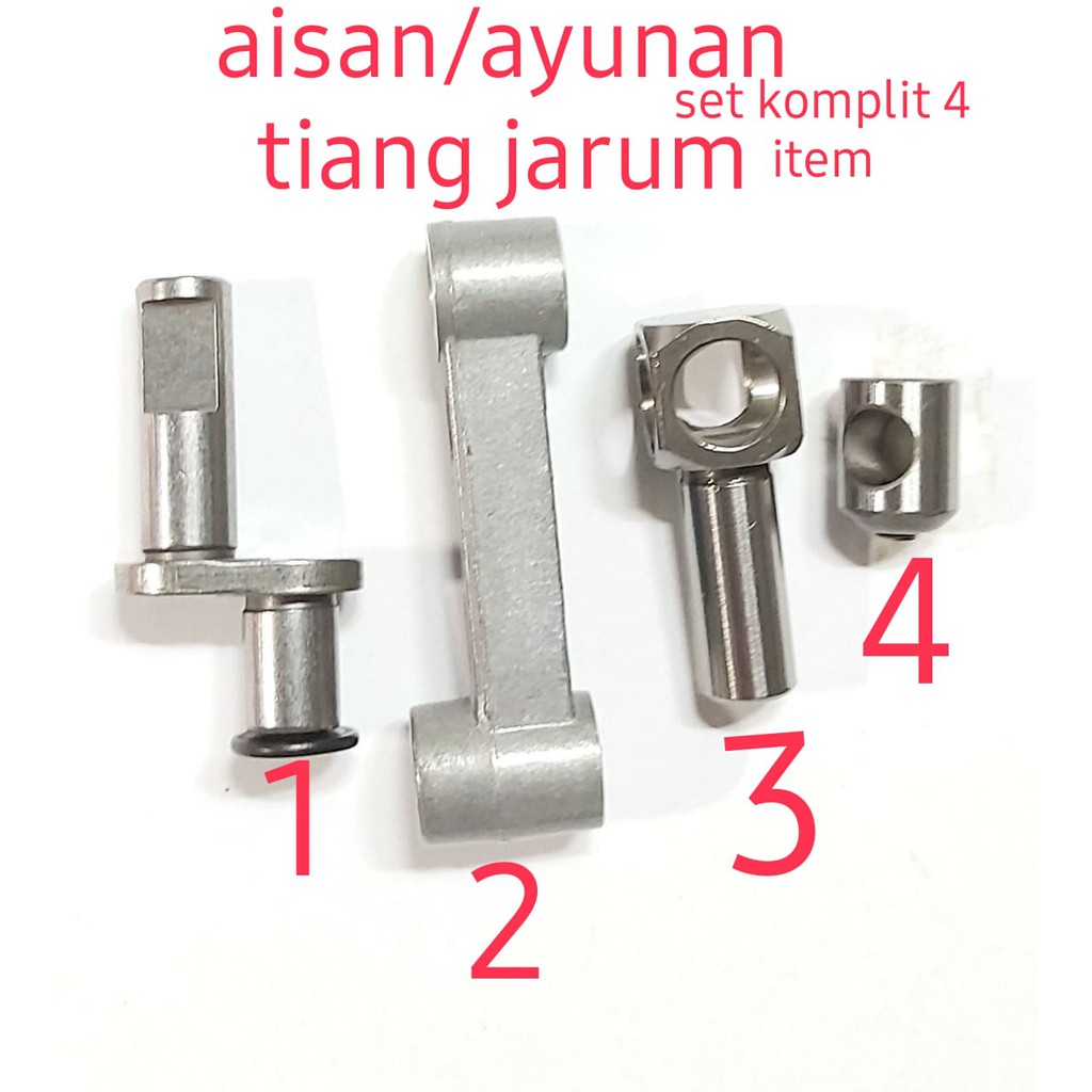 JANOME GENUINE PART aisan/ayunan tiang jarum mesin jahit/bordir janome semua model