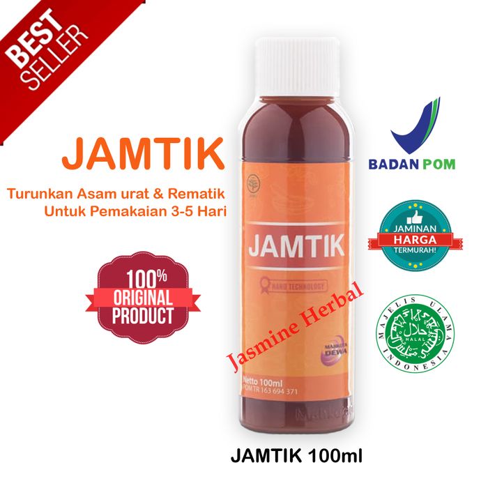 

Obat Herbal Jamtik 100 ml Turunkan Asam Urat Rematik