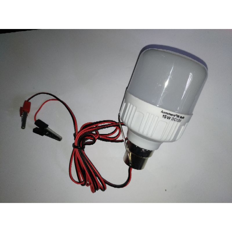 led aki lampu accu 12 volt dc 12v lampu emergency accu