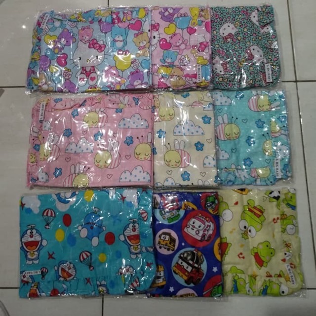 Sarung Bantal Set Bayi Bahan Katun