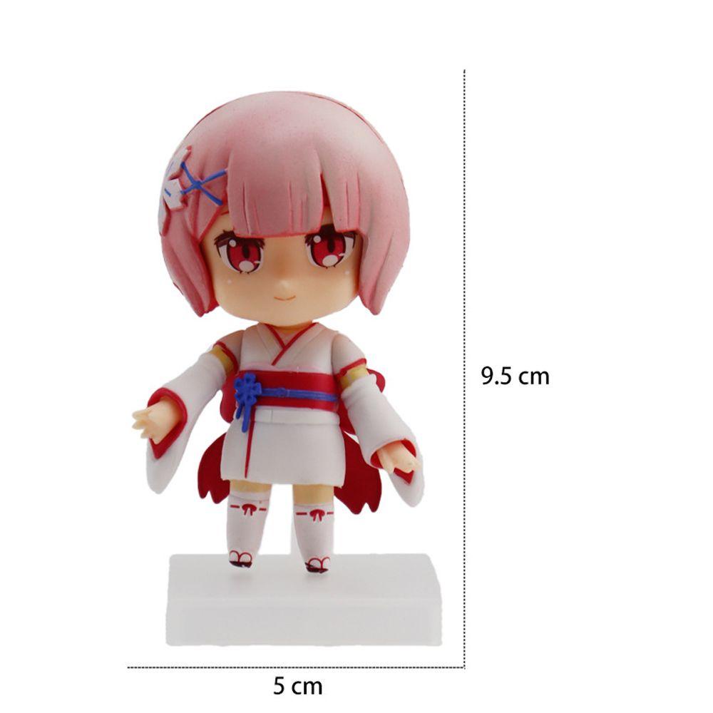 NEEDWAY Re:life In A Different World From Zero Collectible Exquisite 9.5CM Model Gambar Anime Childhood PVC Statue