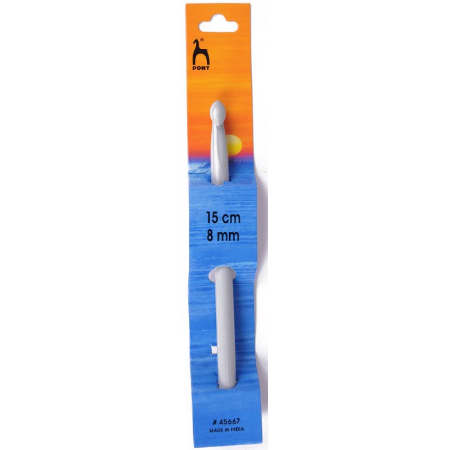 Pony Hakpen Crochet Hooks (Plastic) - 15 cm