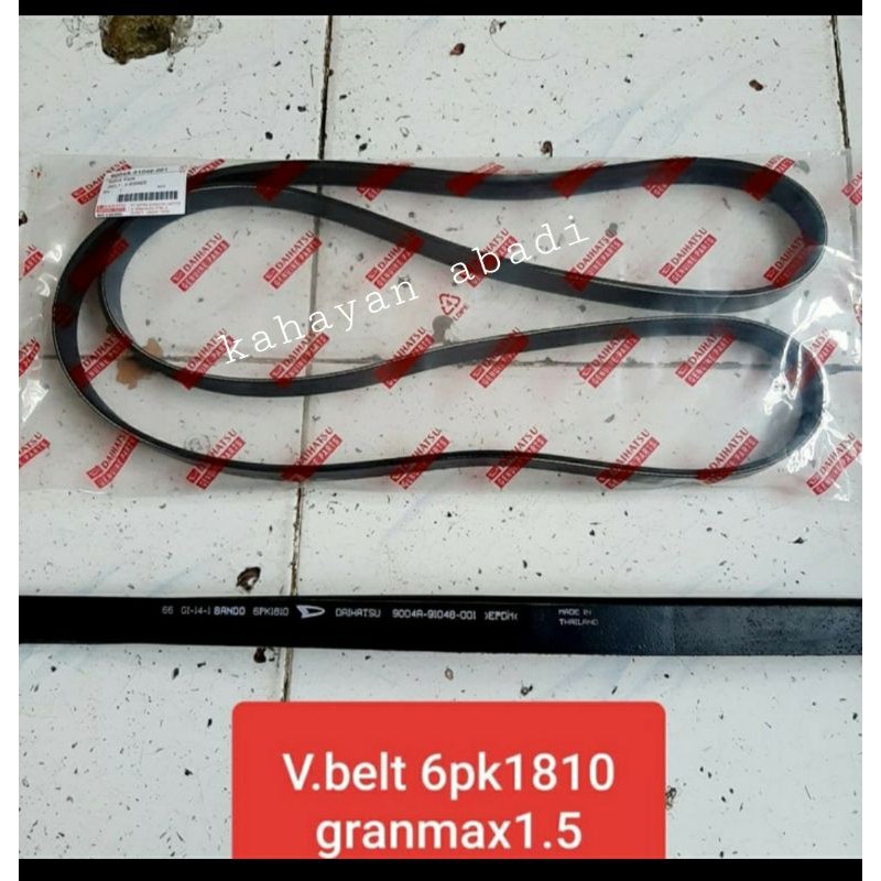 fan belt tali kipas grannax gran max 1.5