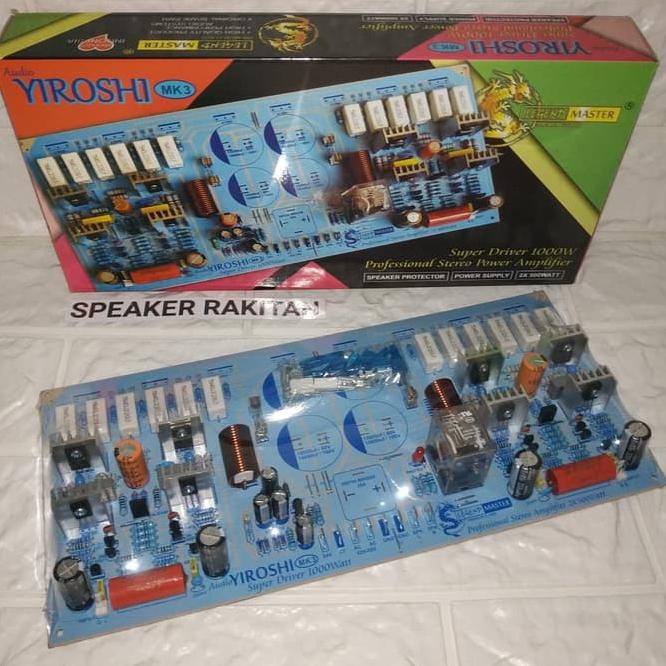 3n1b kit power amplifier yiroshi mk3 min tr stereo 2x500watt pwbs