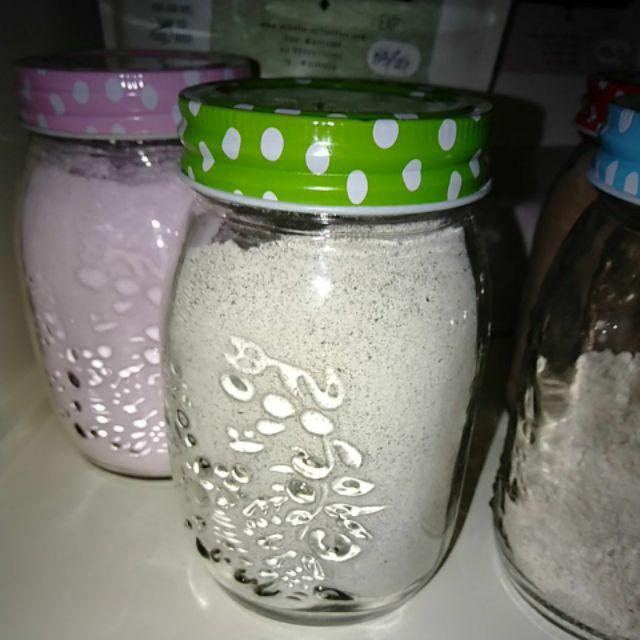 Polka Jar Tutup Stainless 500 Ml | Glass Jar | Toples Kaca | Cookies Jar