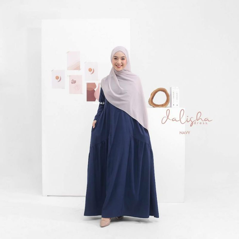Naisha Hijrah : Dalisha dress