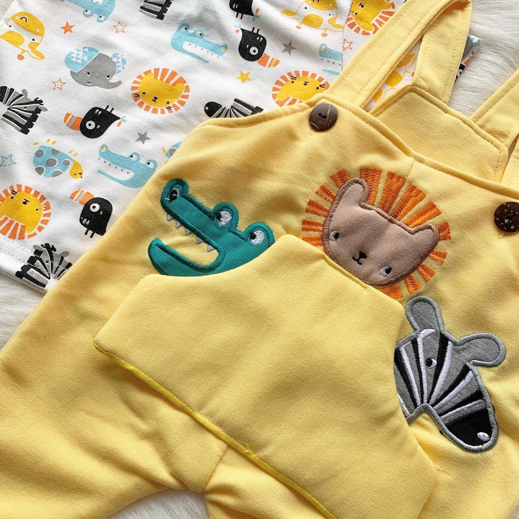 setelan overall cowok baby baju kodok bayi SNI lucu fashion ZOO OVERALL/ dobby the dino / led cloud 0 12 18 bulan 1 tahun cewek cowok unisex baju anak lucu