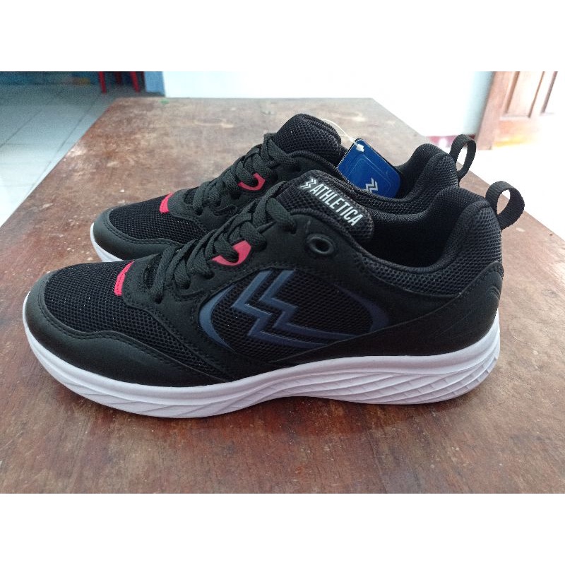 Athletica Lombard Black White | Sepatu Running | Geoff Max | Sepatu Pria | Sneakers