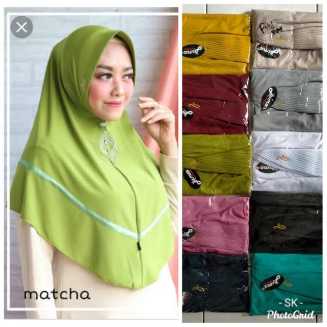 Juma standar/jilbab juma list pita