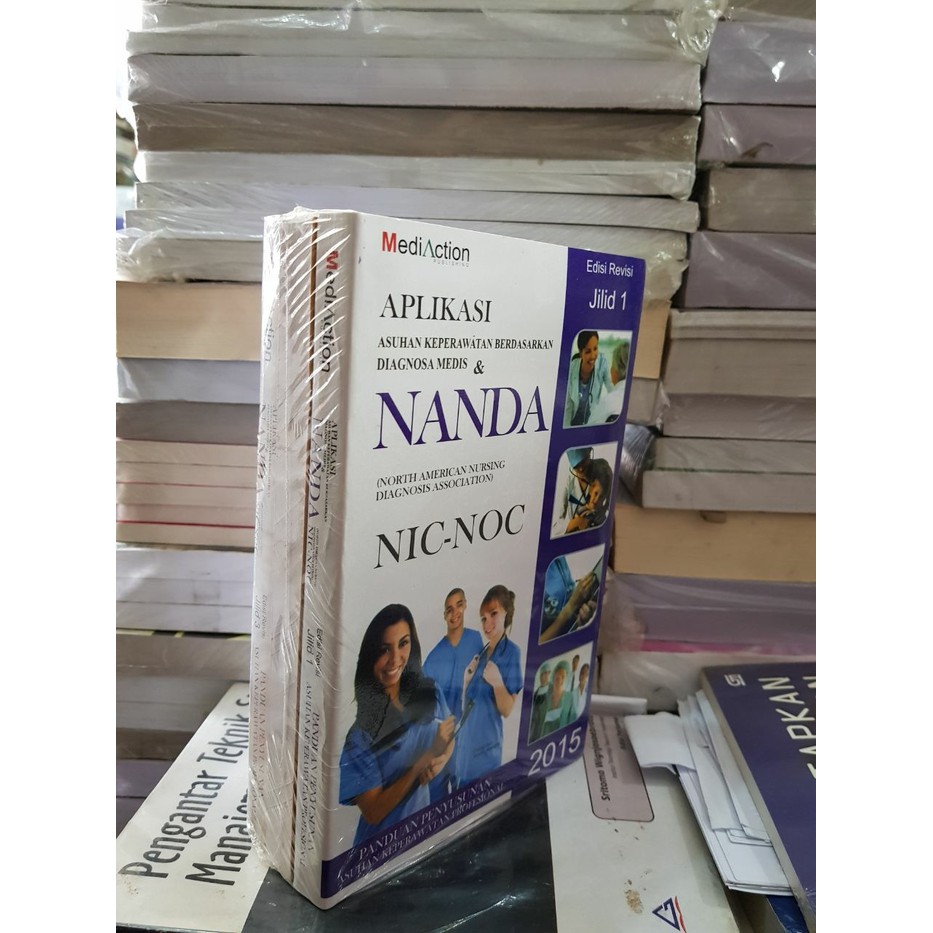 Aplikasi Nanda NIC NOC 1 set 3 buku