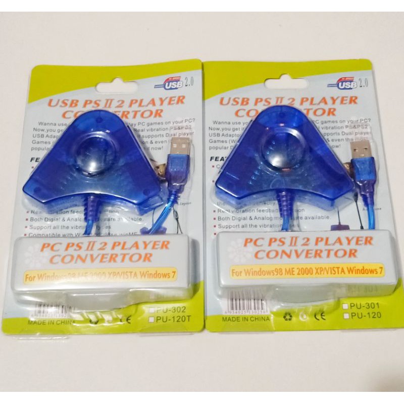 CONVERTER Stik Ps2 Ps3 PC