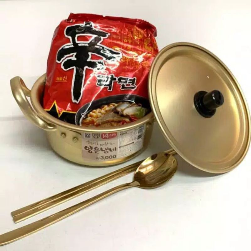 Panci Ramen Drakor Aluminium