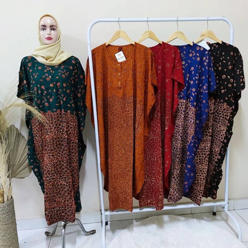 Daster Kalong Ibu Menyusui - Batik Putri Diana Pekalongan - Daster Busui Nira