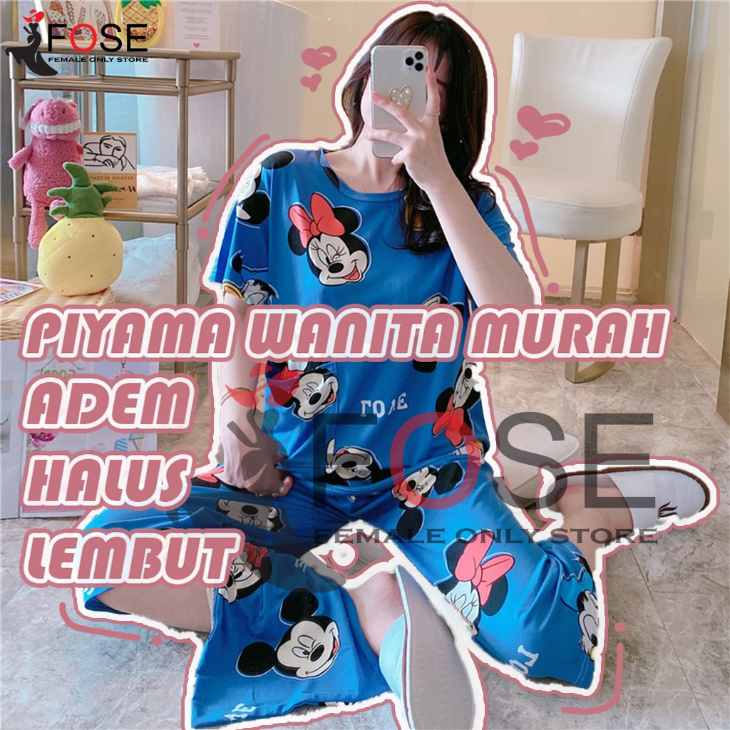 Baju Tidur Wanita Pakaian Piyama Wanita Dewasa Perempuan Baju Tidur Wanita Pakaian Piyama Wanita Dewasa Perempuan