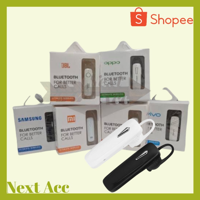 HEADSET BLUETOOTH SAMSUNG XIAO MI VIVO OPPO/WIRELESS MURAH