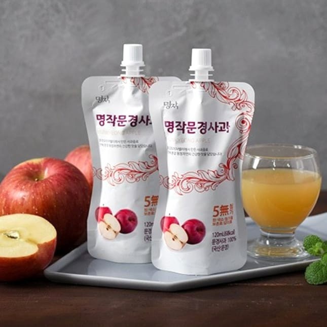 

Myeongjak Munkyeong Apple Juice - Sari Buah Apel Made In korea 120ml
