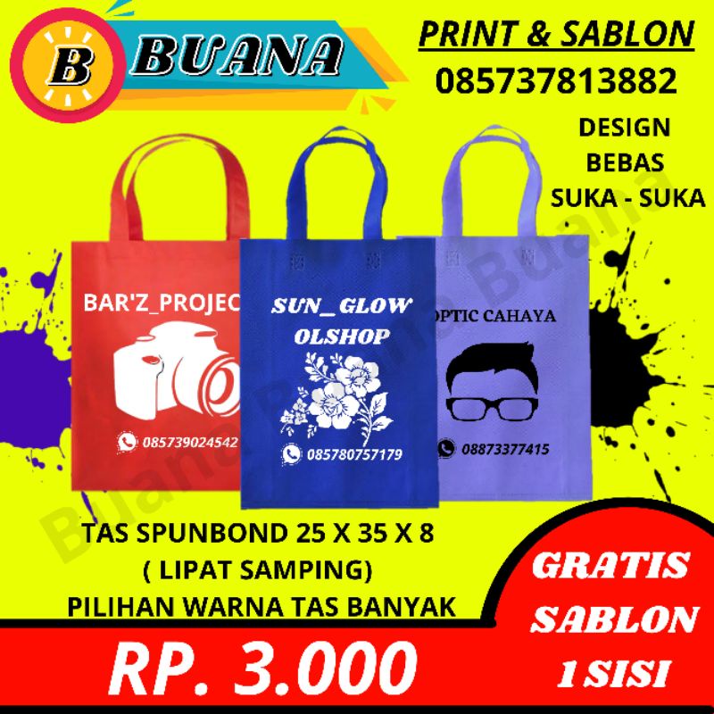 TAS KAIN SPUNBOND 25 X 35 X 8