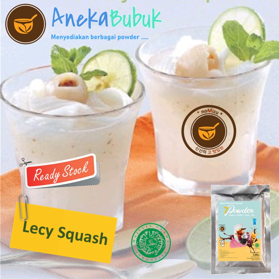 

SQUASH LECI 1kg - LECY SQUASH 1KG- BUBUK RASA SQUASH LECI - LECY SQUASH BUBUK 1KG