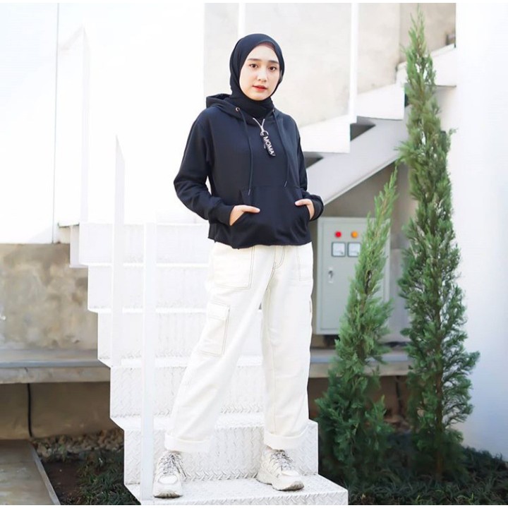 Sweater Wanita Murah Berkualitas-Moma Crope
