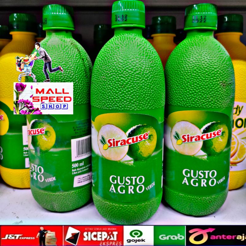 

Siracuse gusto agro verde lime 500ml