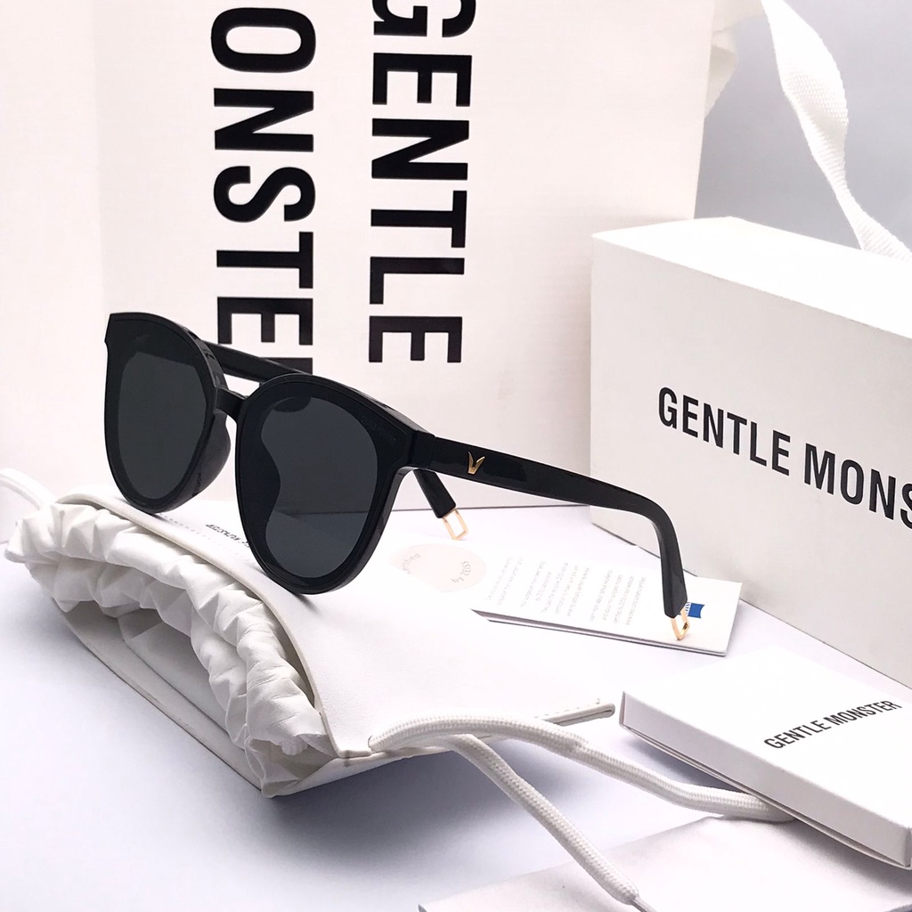 GM Black Peter Kacamata Wanita New Fashion Box Fullset White Branded