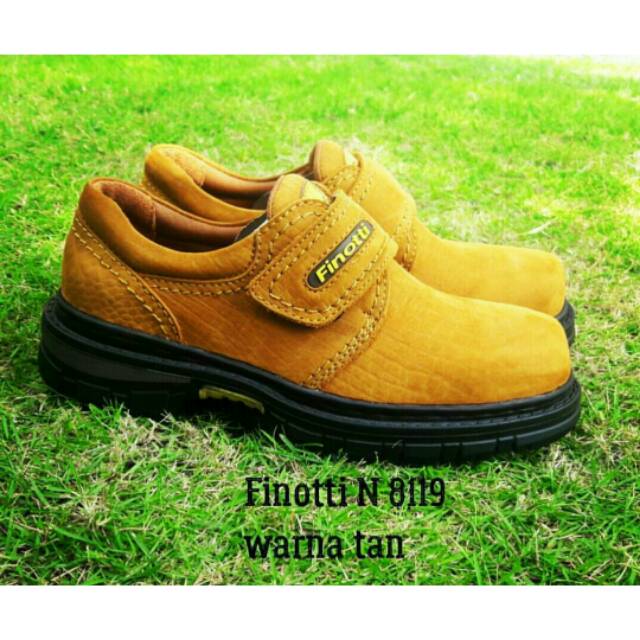 Sepatu Finotti N 8119 ,color : Tan
