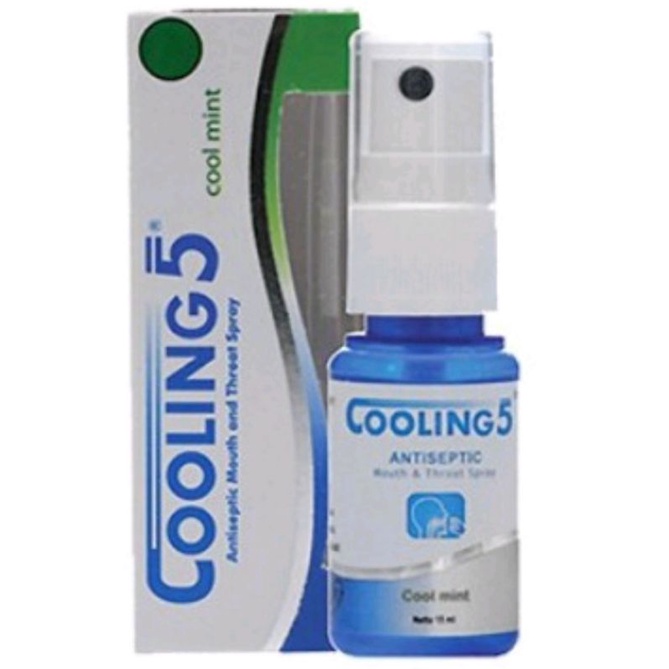 Cooling 5 five , plus  mouth &amp; Throat Spray 15 ML