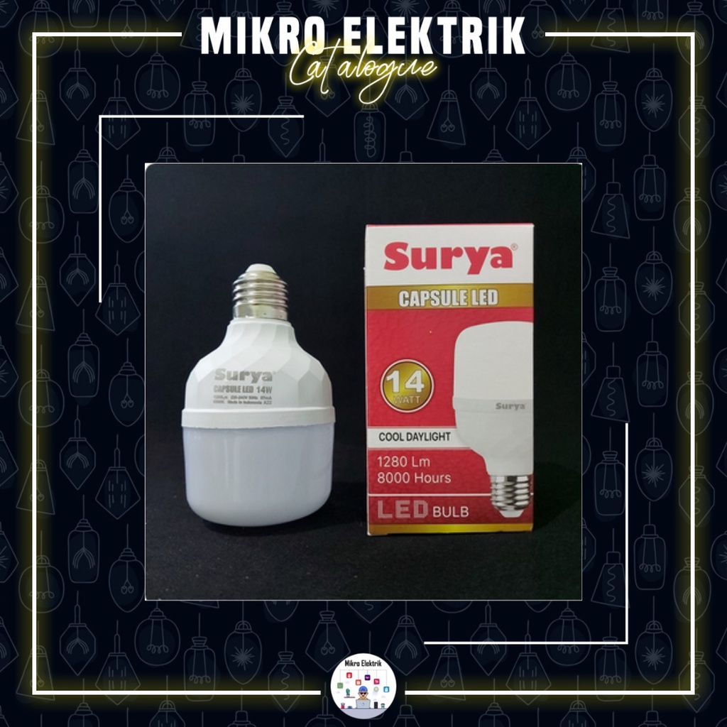 Lampu Capsule Led Surya 14 watt