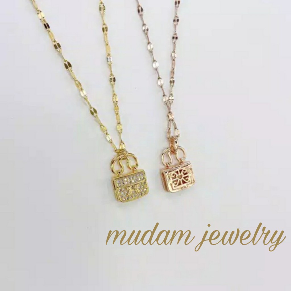 Kalung Nikita Niknir Model Miniatur Tas Wanita