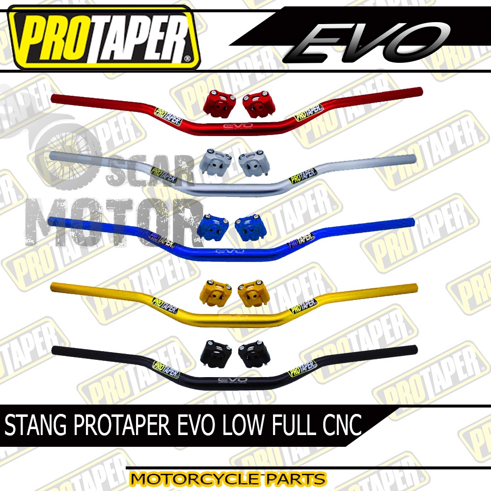 STANG FATBAR FULL SET + RESER LOW CNC FASTBIKES MOTOR KLX N MAX CB150R XRIDE CRF PCX motor