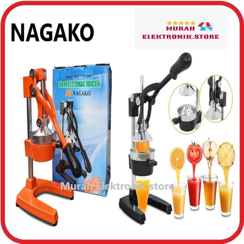 Premium Perasan Jeruk Manual Besi Tebal Hand Fruit Juicer