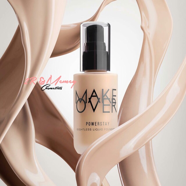 ❤ MEMEY ❤ MAKE OVER POWERSTAY Weightless Liquid foundation 33ml