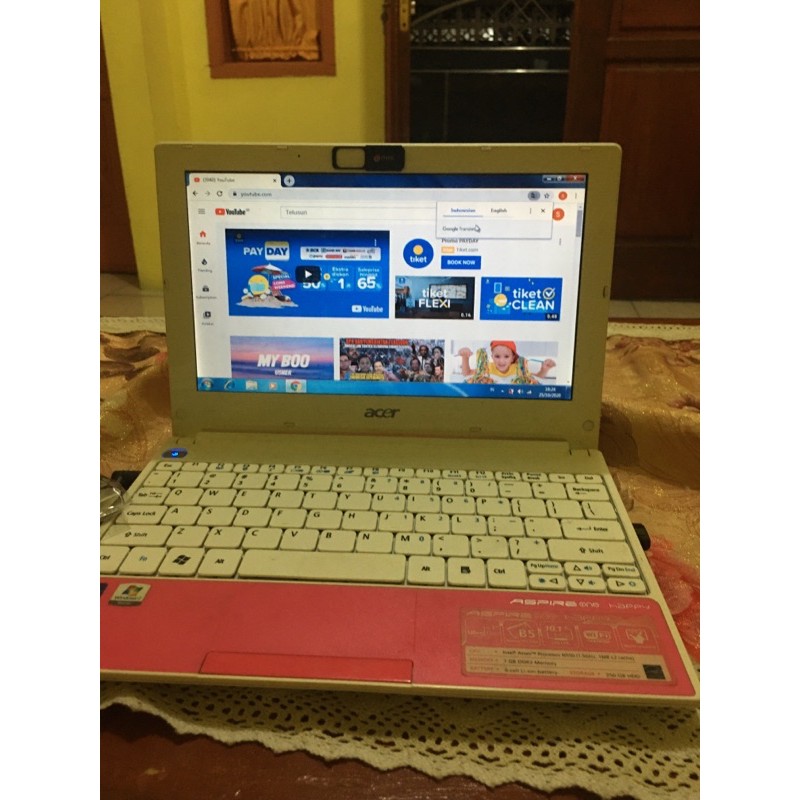 laptop acer aspire one ( bekas)