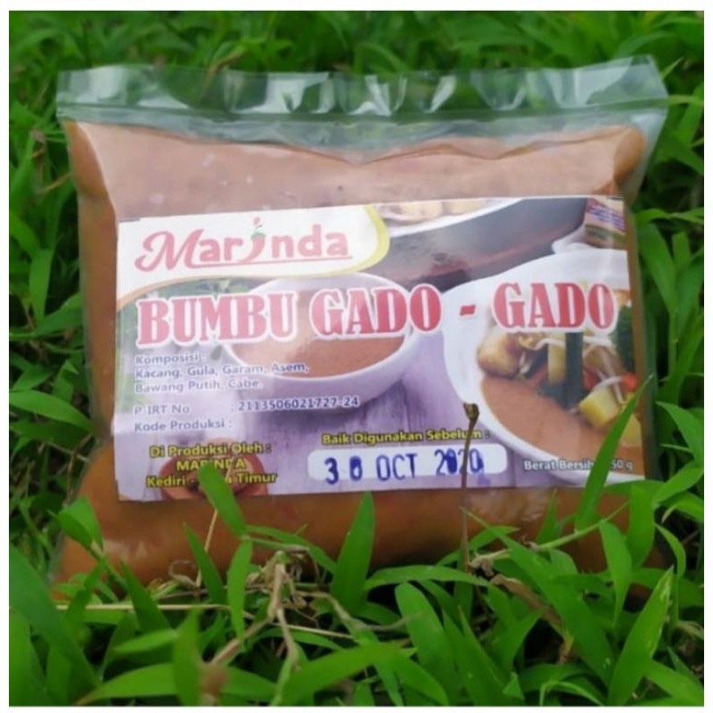 

Bumbu gado gado khas kediri 250gr