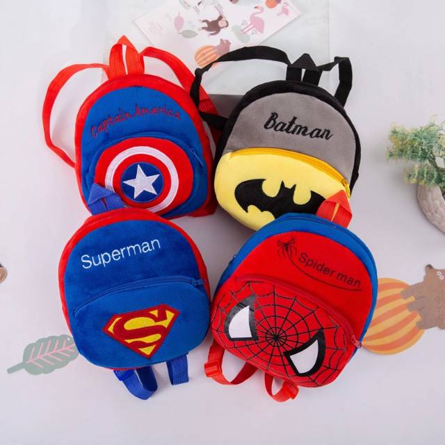 Tas Ransel Backpack Karakter Anak Kecil Import